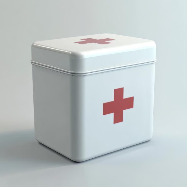 Free download first aid box sticker image