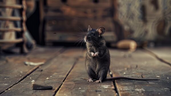 Free photo download featuring a funny mafia rat